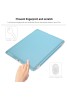 iPad Mini Case, iPad Mini 2 / Mini 3 Case,iPad Mini Smart Case Cover [Synthetic Leather] and Translucent Frosted Back Magnetic Cover with Sleep / Wake Function [Ultra Slim] [Light Weight] for Apple iPad Mini 1/2/3-Blue